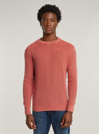 Serrated Knitted Sweater
